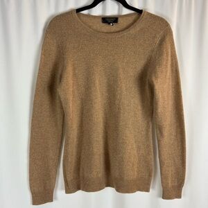 Charter Club Luxury Women's Cashmere Crew Neck
Pullover Brown Sweater Sz small